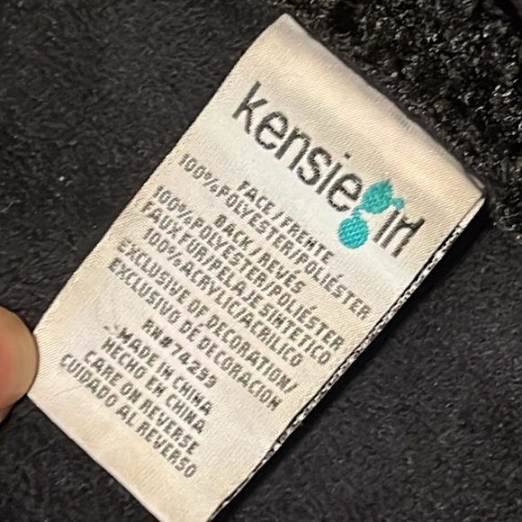 Kensie Girl Toggle Coat, size L - Picture 3 of 5